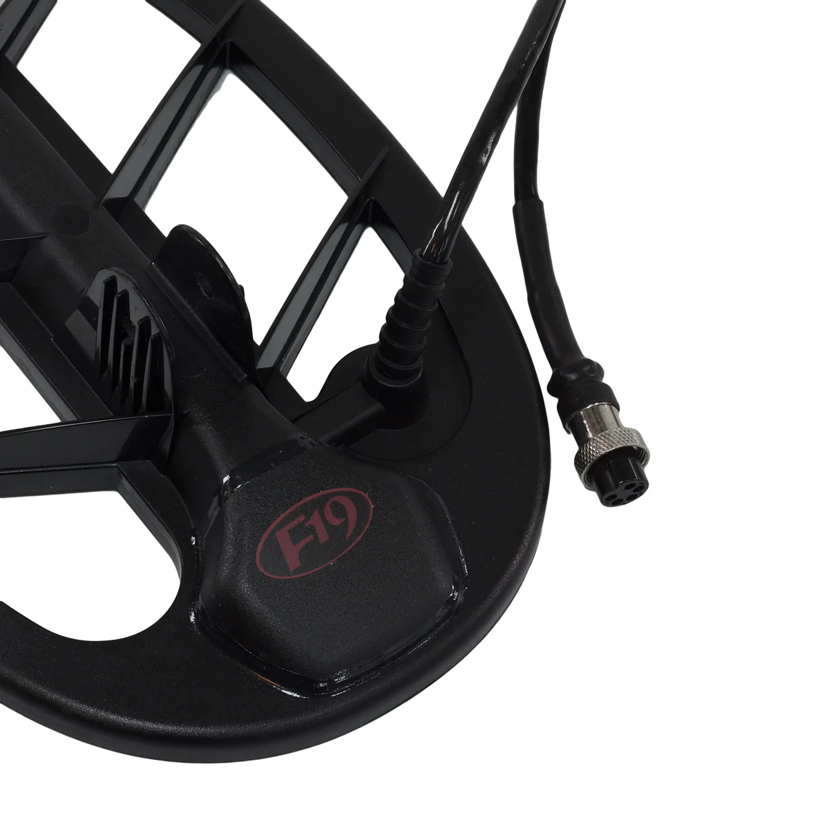 Fisher 11" Black Metal Detector Search Coil With Screw-In Connector - Image 2