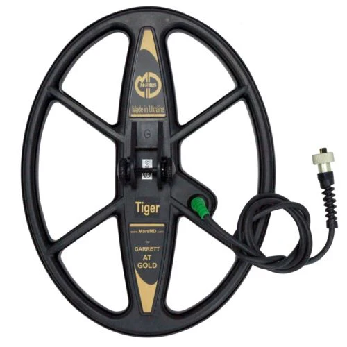 Mars Tiger 13"x10” DD Waterproof Search Coil for Garrett AT Gold Metal Detector - Image 1
