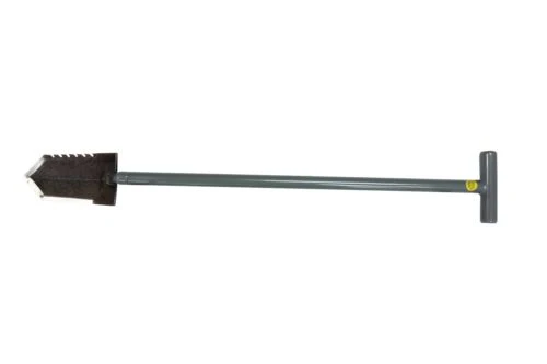 Lesche T- Handle 36" Heavy Duty Shovel with Serrated Blade - Image 3