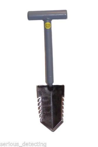 Lesche Sampson 18" T-Handle Double Serrated Shovel & Digging Tool Right Serrated - Image 2