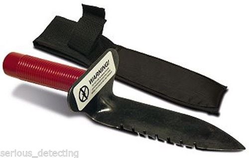 Lesche Sampson 18" T-Handle Double Serrated Shovel & Digging Tool Right Serrated - Image 3