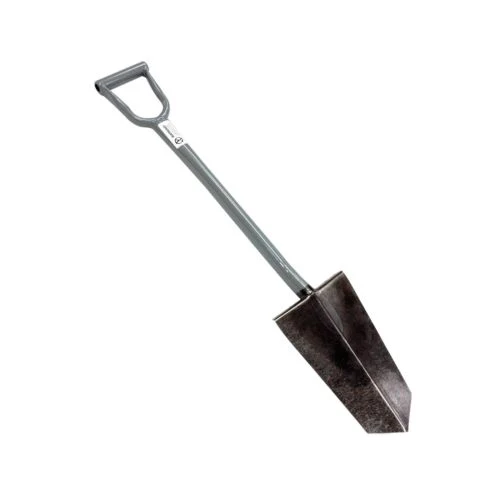 Lesche Super Sampson Grey D-Handle Shovel w/ Heat Treated Blade - Image 3