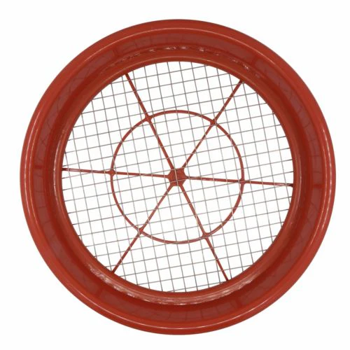 Gold Pan Panning 12" Prospecting Classifier 0.50" Screen Sifter Mesh 2 - Image 1