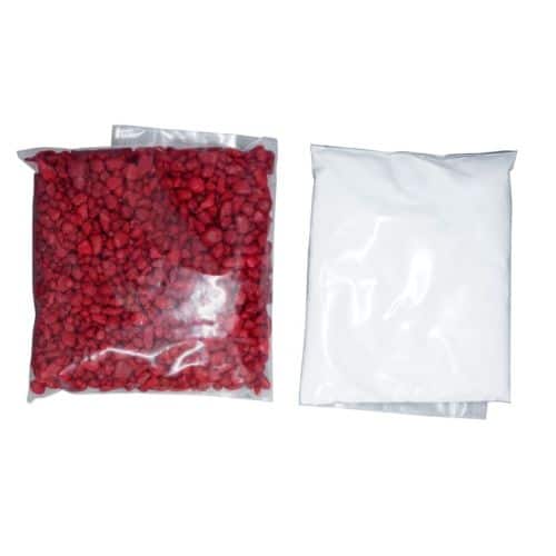Red Tumbling Media Silver Cleaning Kit for Coin and Rock Tumblers - Image 3