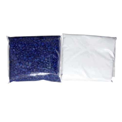Blue Tumbling Media Silver Cleaning Kit for Coin and Rock Tumblers - Image 3