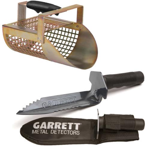 Garrett Edge Digger Spade and Anodized Sand Scoop Bundle - Image 1