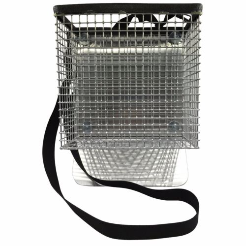 RTG 1/2" Screen Square Side Beach Basket / Belt Sifter - Image 1