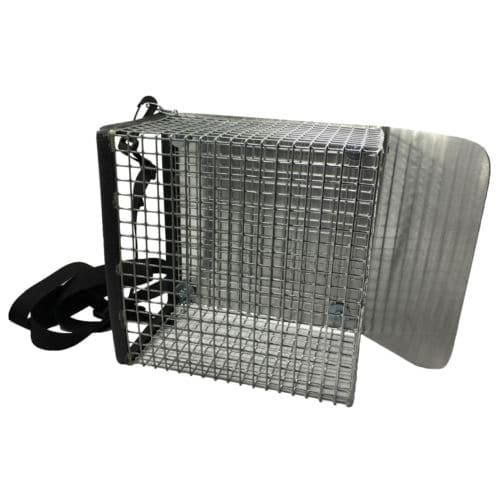 RTG 1/2" Screen Square Side Beach Basket / Belt Sifter - Image 2