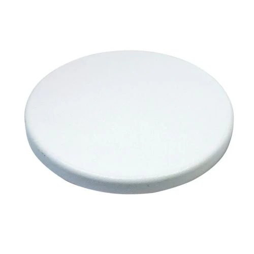 Tesoro 8.5" Closed White Metal Detector Search Coil Cover - Image 1