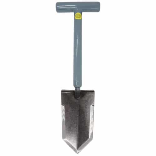 Lesche Mini Sampson 18" T-Handle Shovel with ReadyShovel Leather Holster for Metal Detecting w/ Holster - Image 2