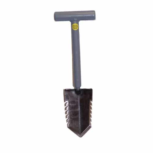 Lesche Mini Sampson 18" T-Handle Shovel with Double Serrated Edge and Holster - Image 2