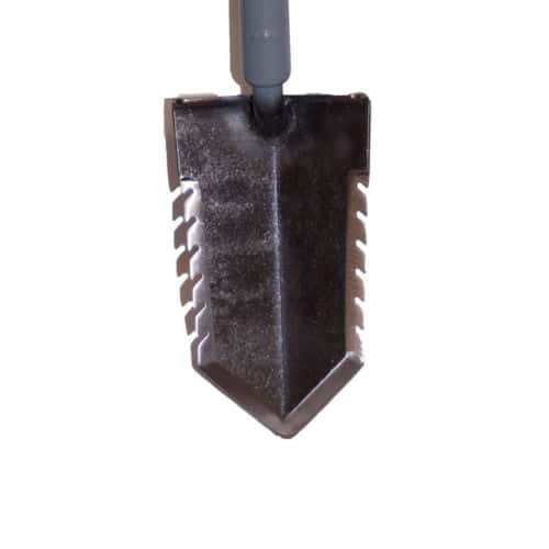 Lesche Mini Sampson 18" T-Handle Shovel with Double Serrated Edge and Holster - Image 3
