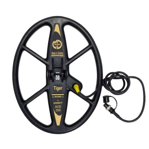 Mars Tiger 13" x 10” DD Waterproof Search Coil for Garrett ACE 250 Detector - Image 2