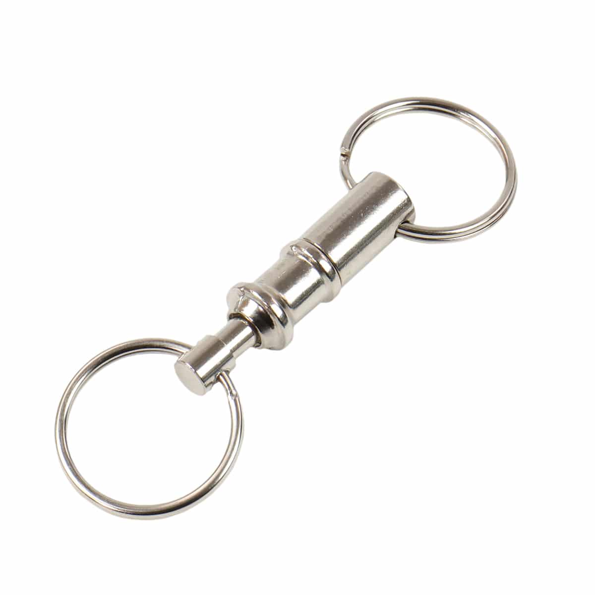 Pull Apart Key Ring Premium Quality with Nickel Plated Brass Body - Image 1