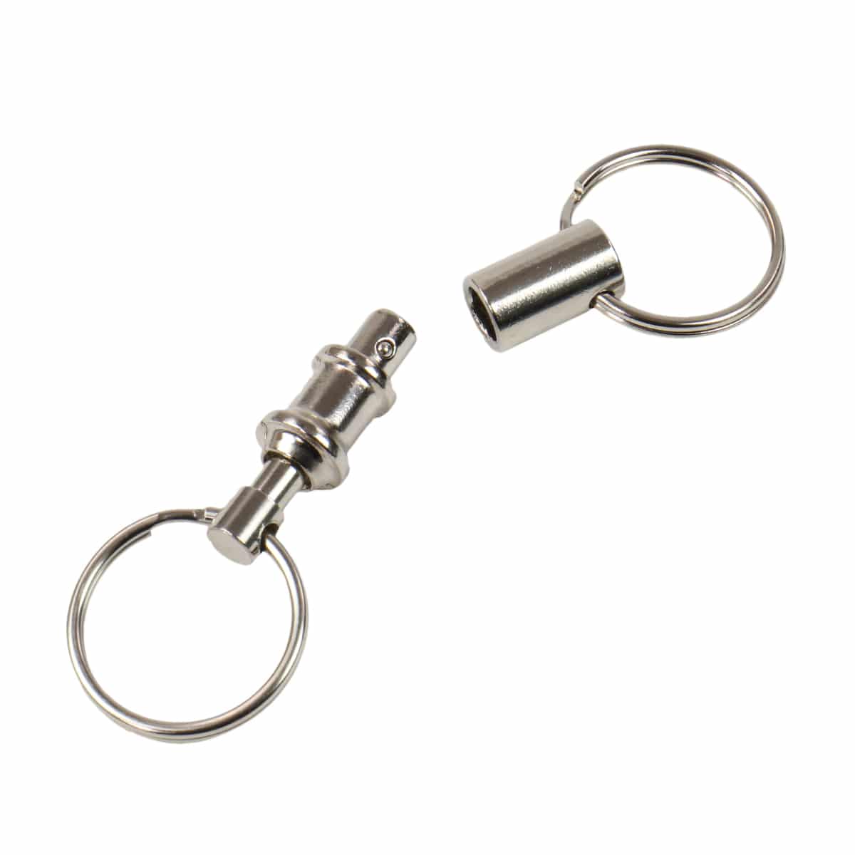 Pull Apart Key Ring Premium Quality with Nickel Plated Brass Body - Image 2