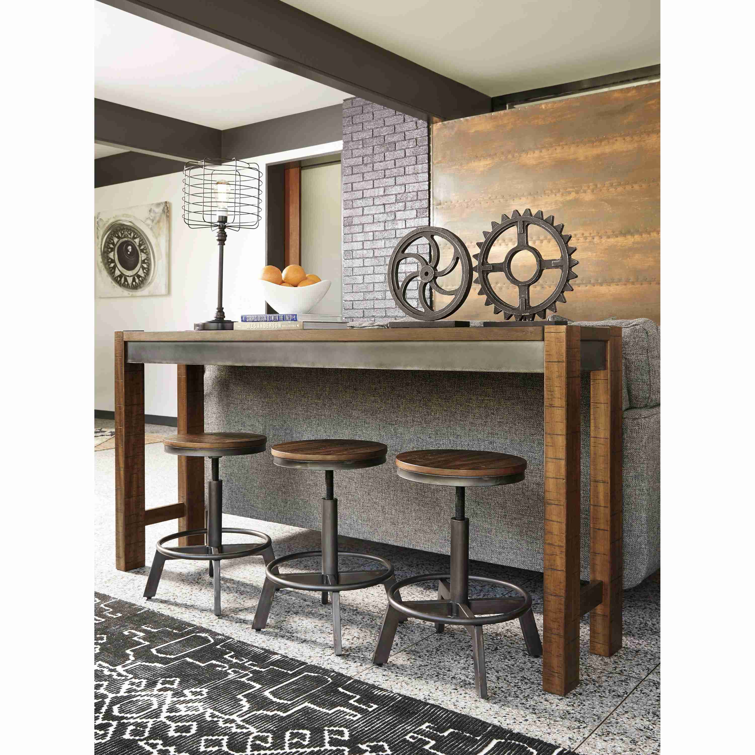 Signature Design by Ashley Torjin D440D1 3 pc Counter Height Dining Set - Image 3
