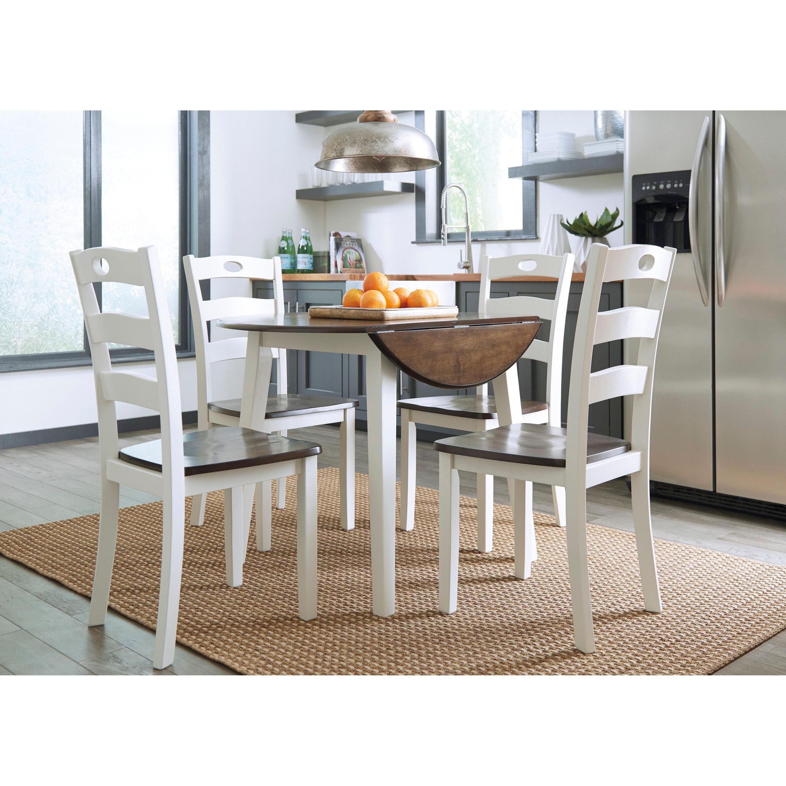 Signature Design by Ashley Woodanville D335D3 5 pc Dining Set - Image 1