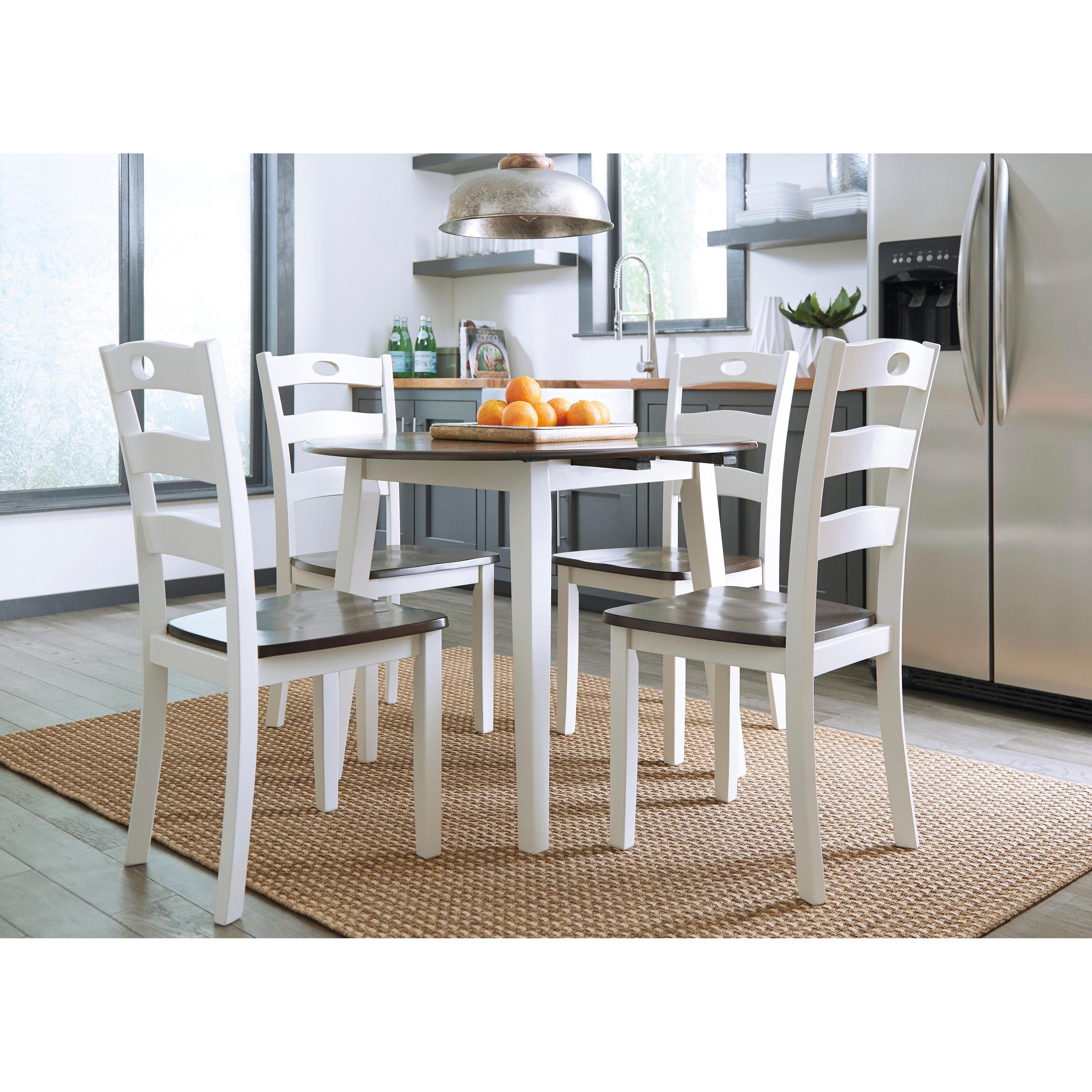 Signature Design by Ashley Woodanville D335D3 5 pc Dining Set - Image 3