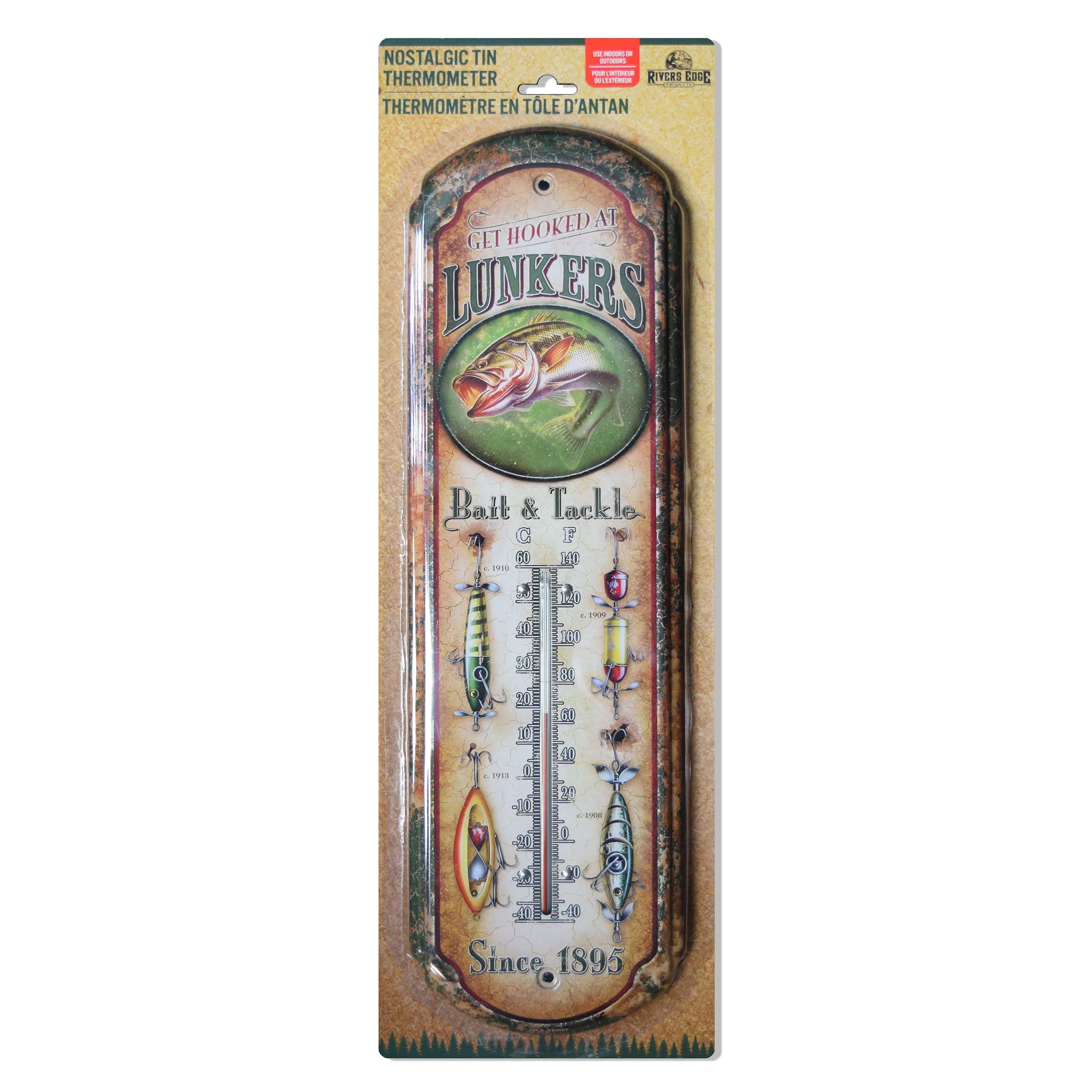 Tin Thermometer-Lunkers - Image 3