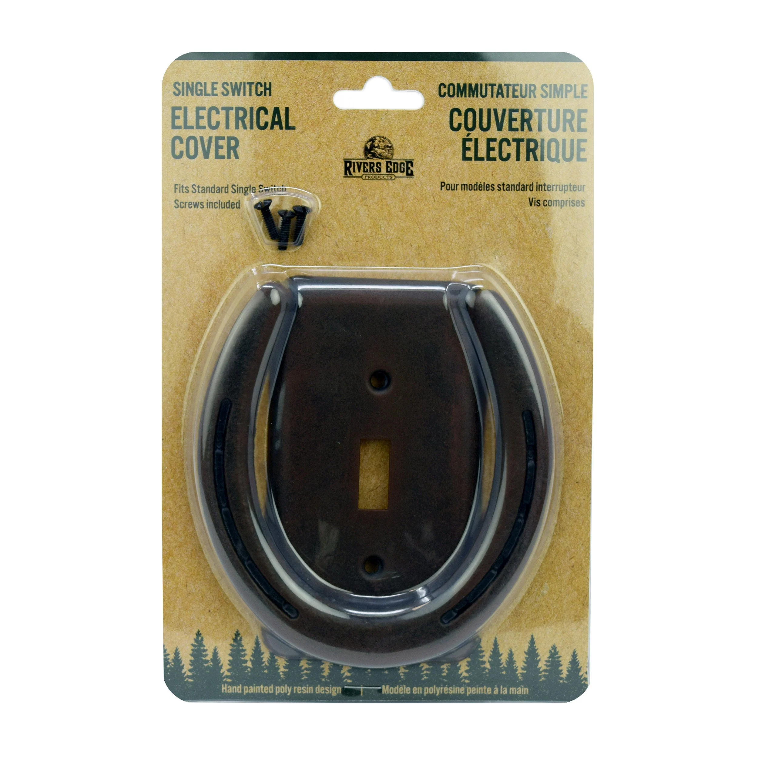 Electrical Cover Single Plate Switch-Horse Shoe - Image 2