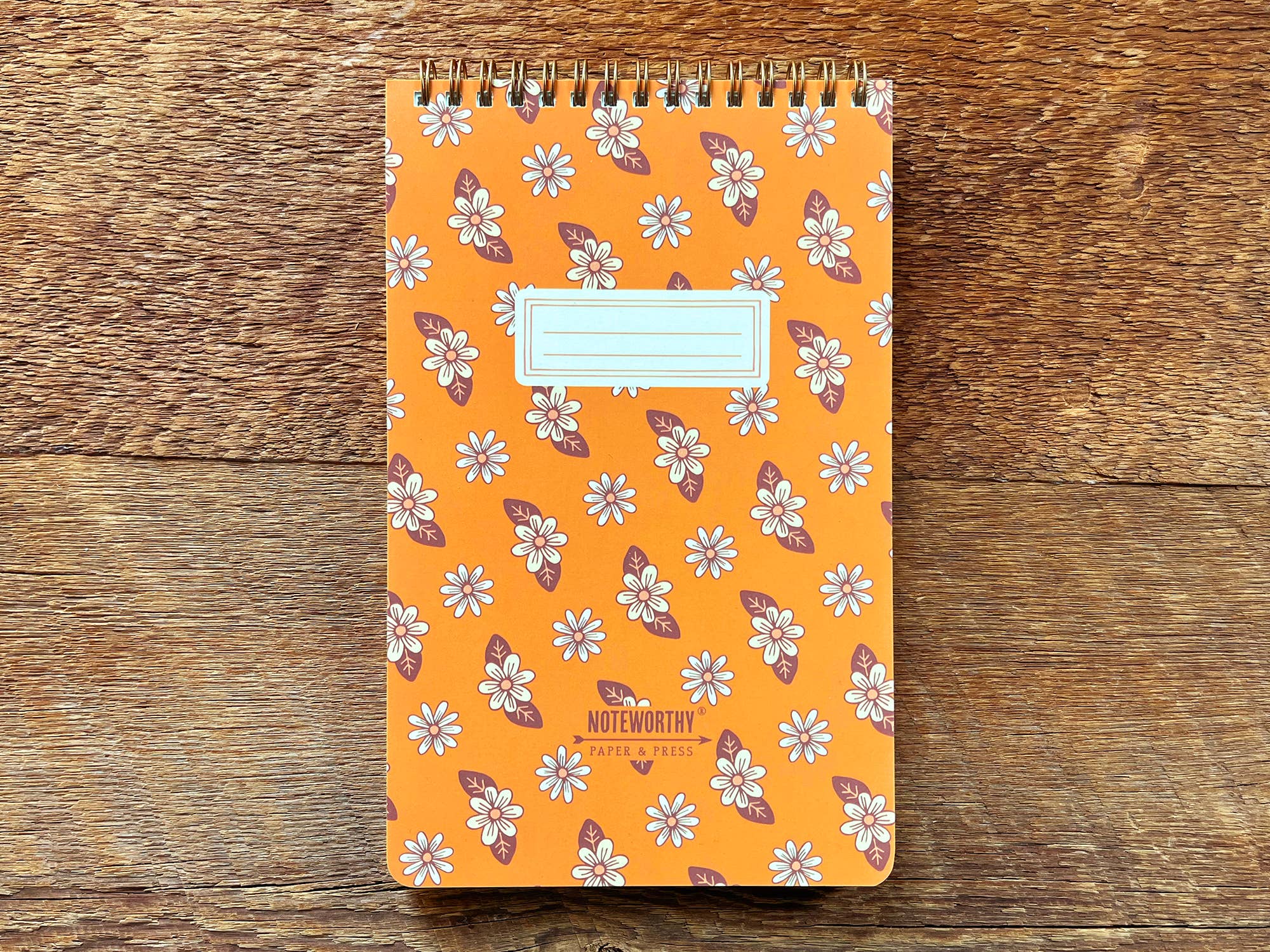 Daisies Pattern Small Notebook - Image 3