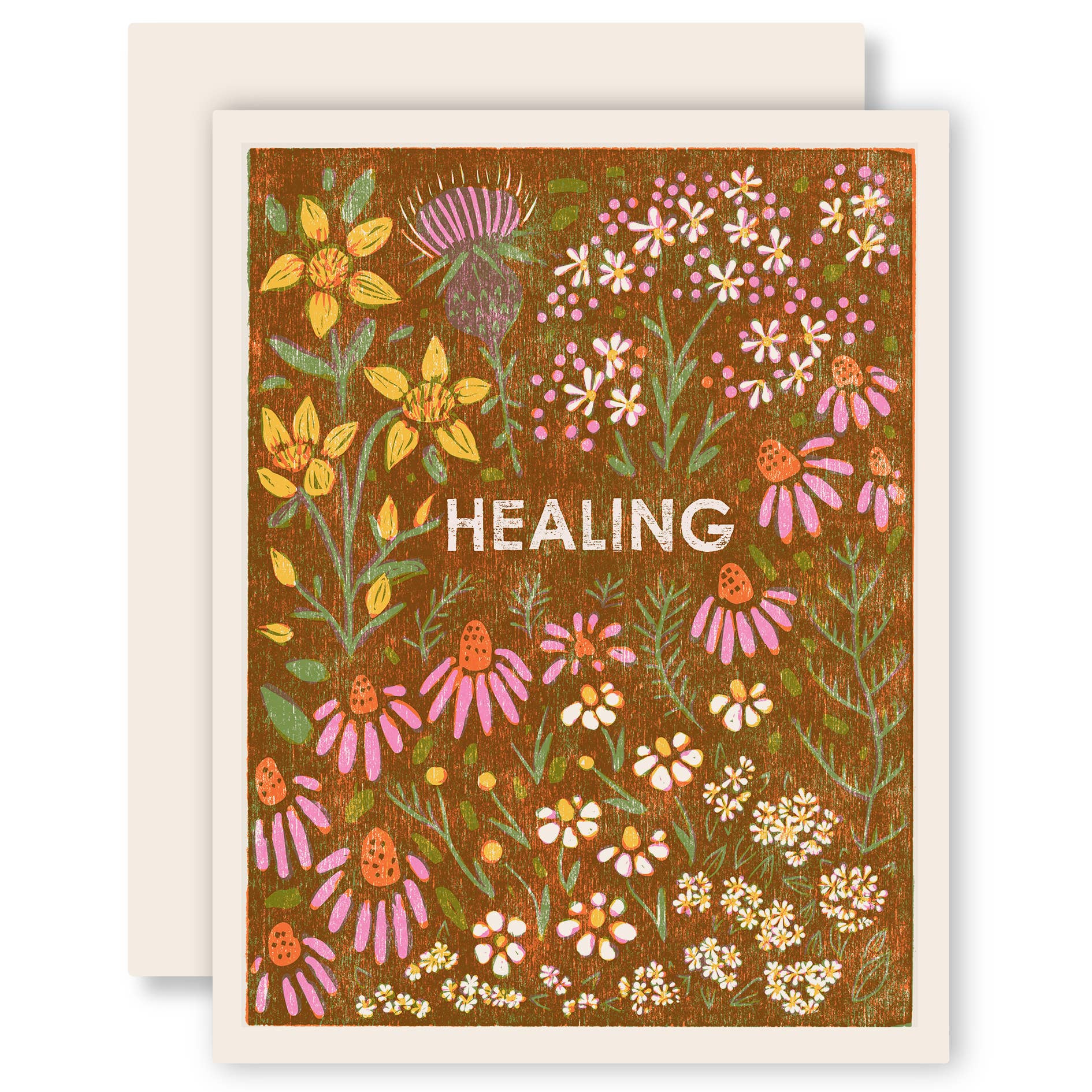 Healing Herb Garden Sympathy Card - Image 1