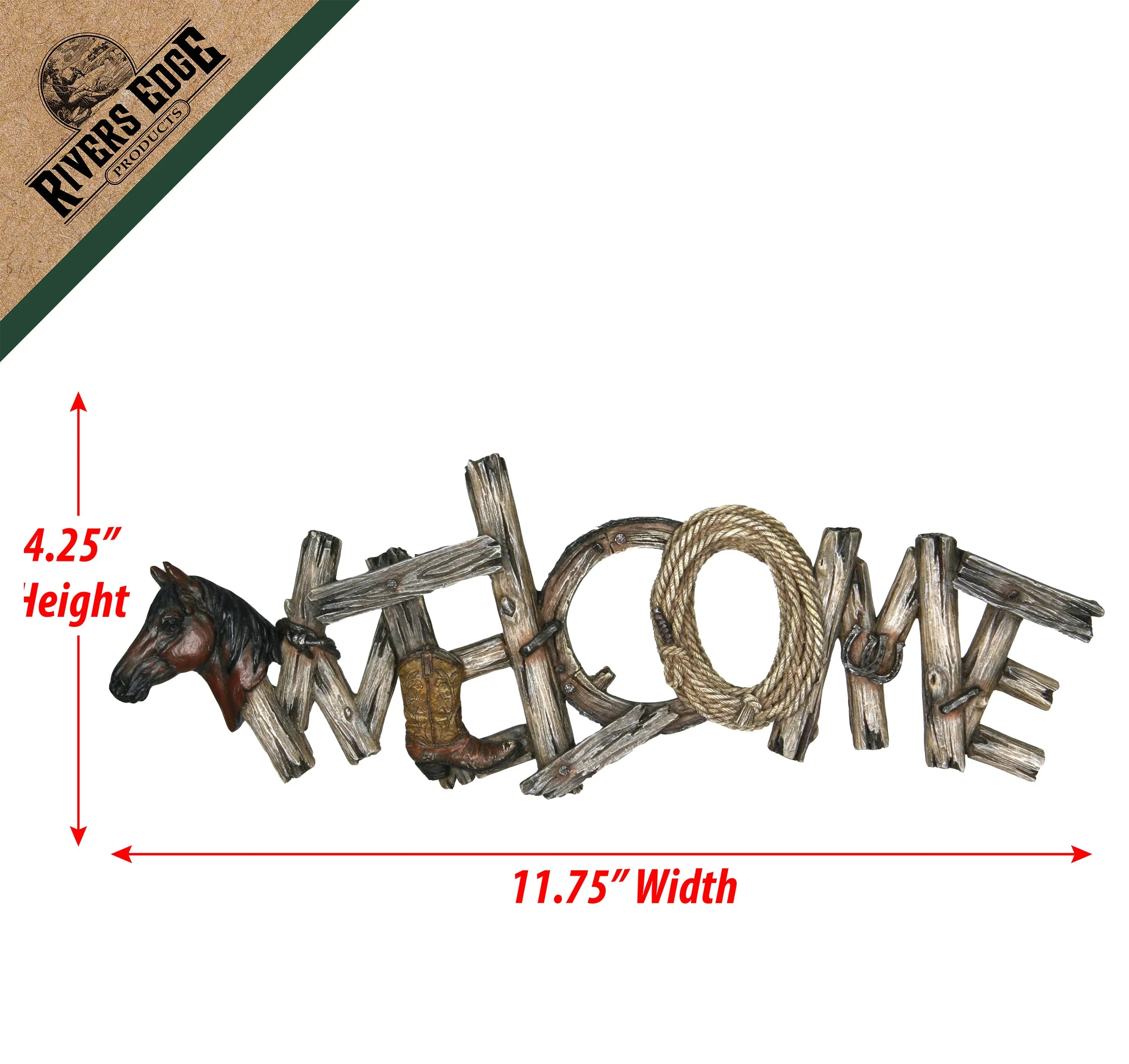 Welcome Plaque-Western - Image 3