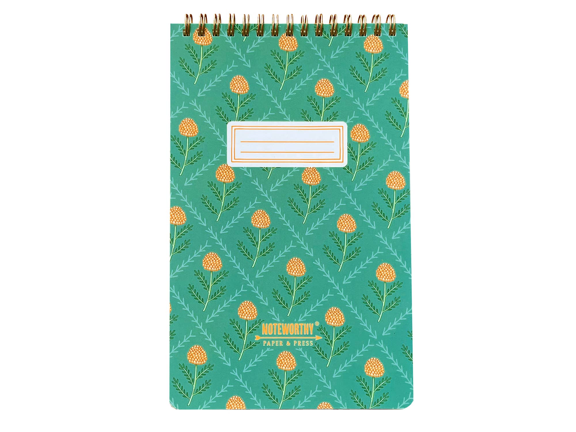 Gold Poms Small Notebook - Image 1