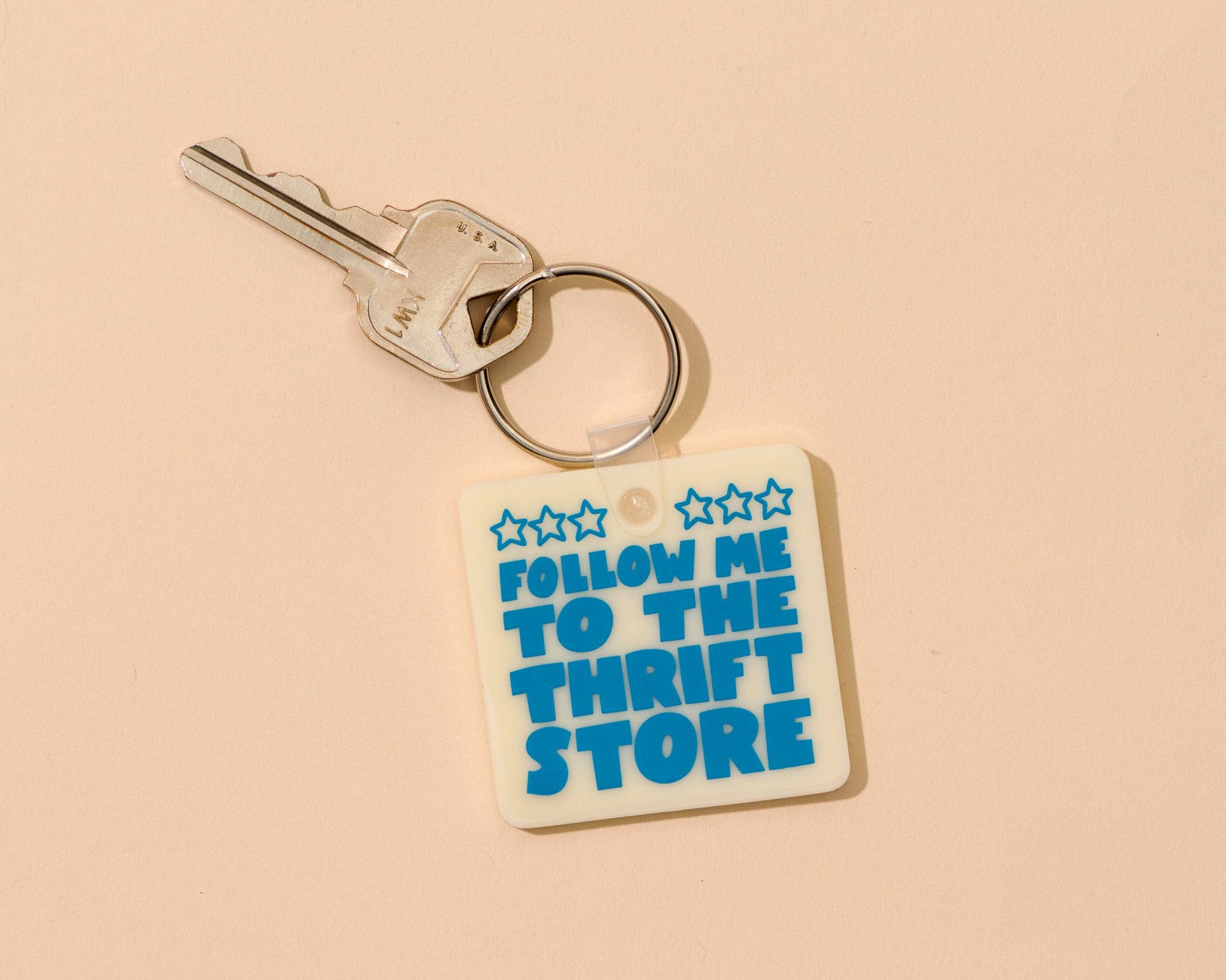 PVC Keychain by Your Gal Kiwi—Follow Me to the Thrift Store - Image 2