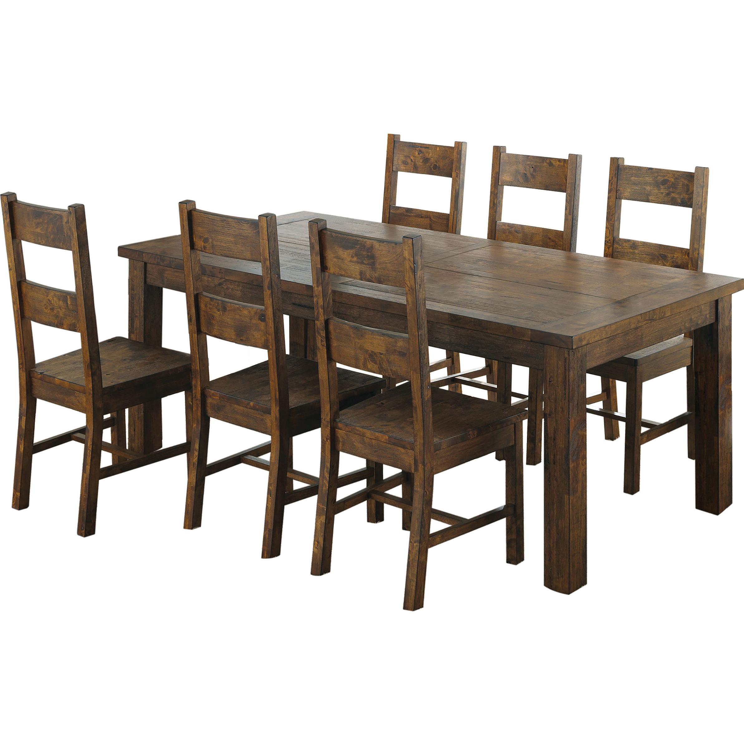 Coaster Furniture Coleman 107041 7 pc Dining Set - Image 2