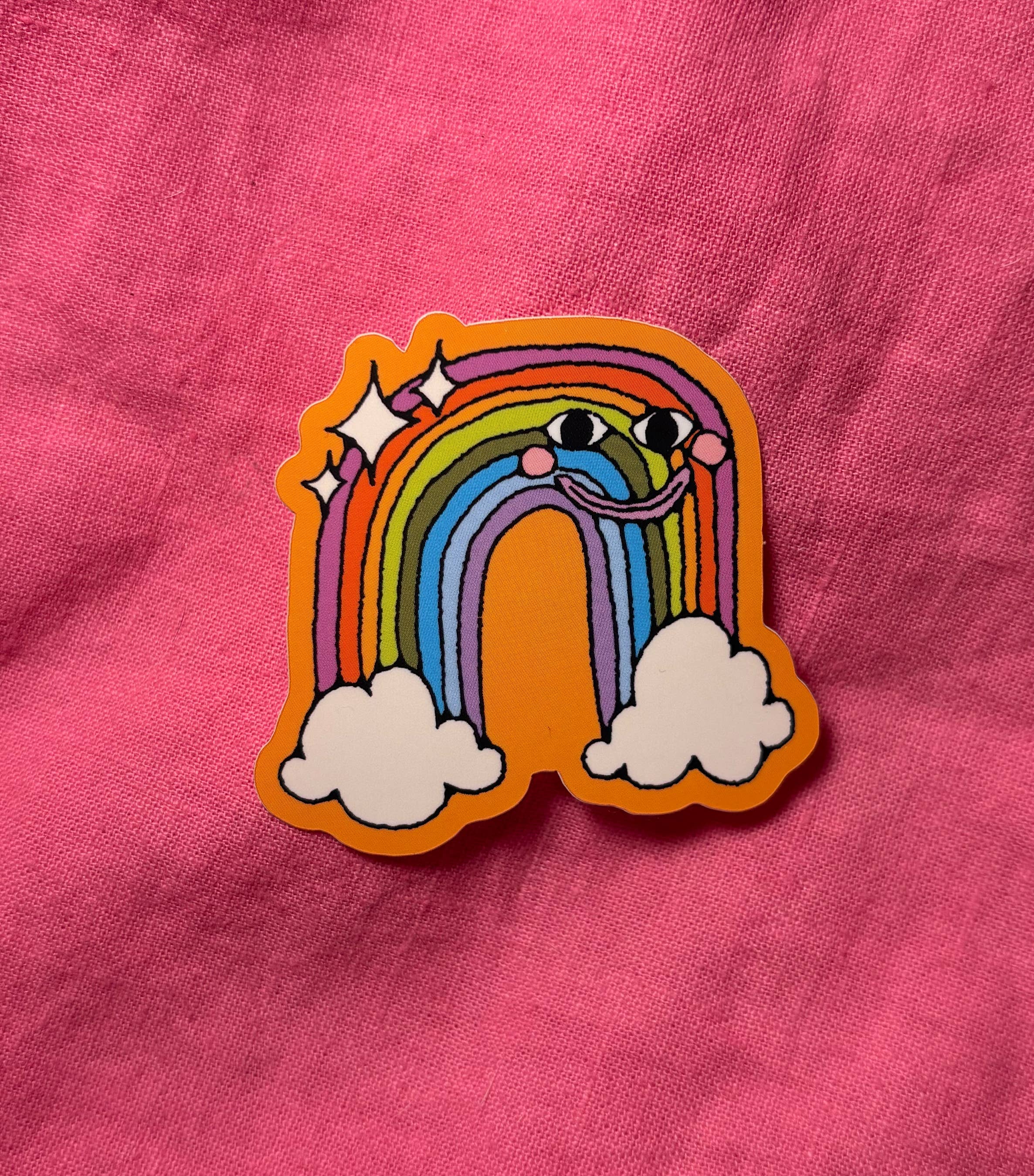 Sticker - Silly Rainbow - Image 1
