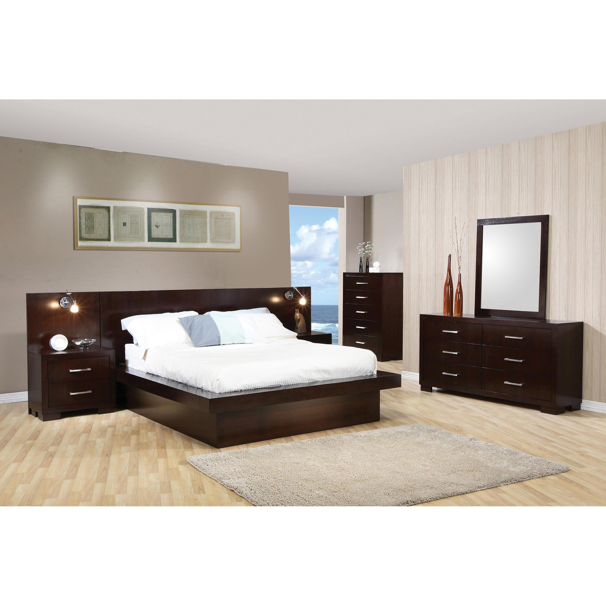 Coaster Furniture Jessica 200711KE 7 pc King Platform Bedroom Set