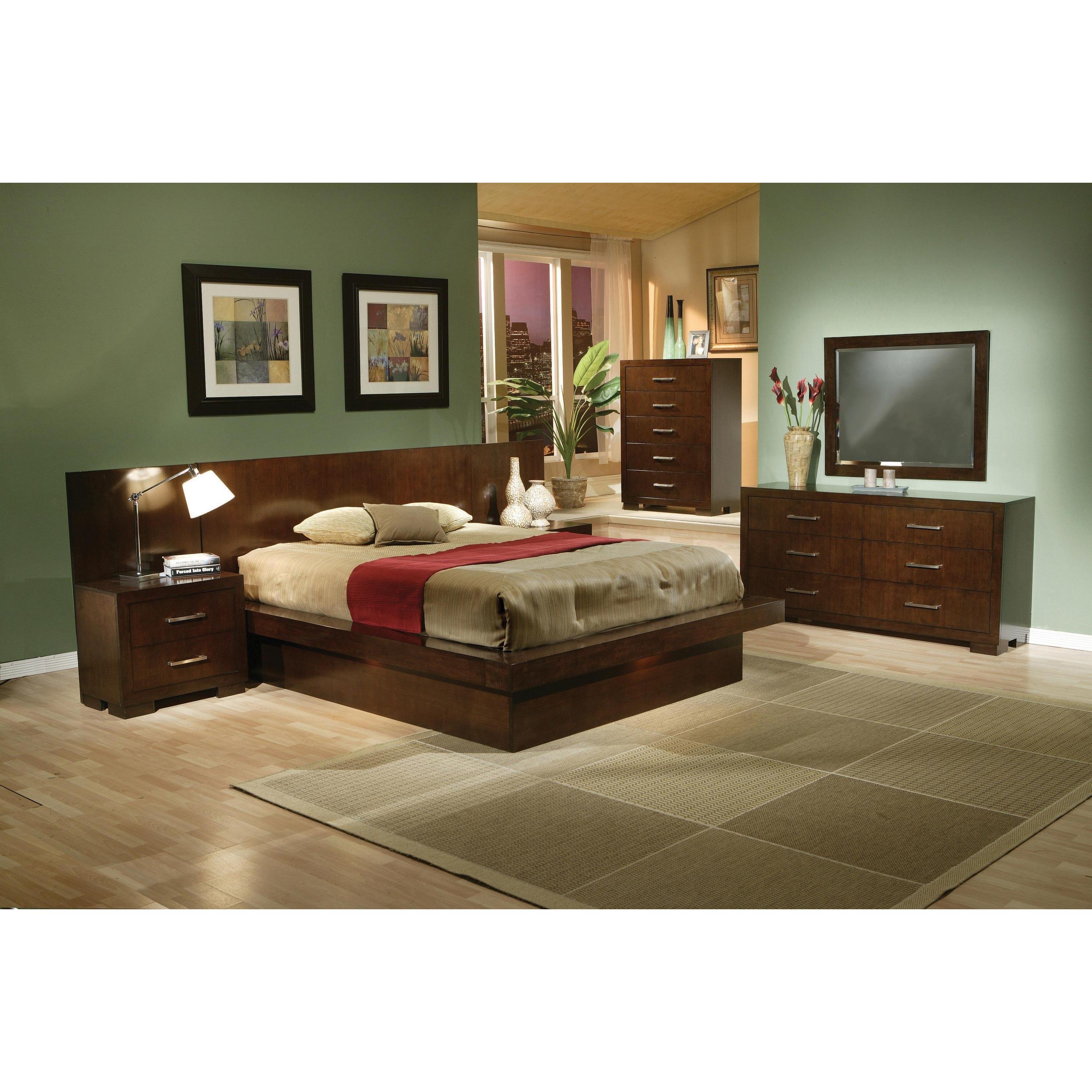 Coaster Furniture Jessica 200711KE 7 pc King Platform Bedroom Set - Image 2