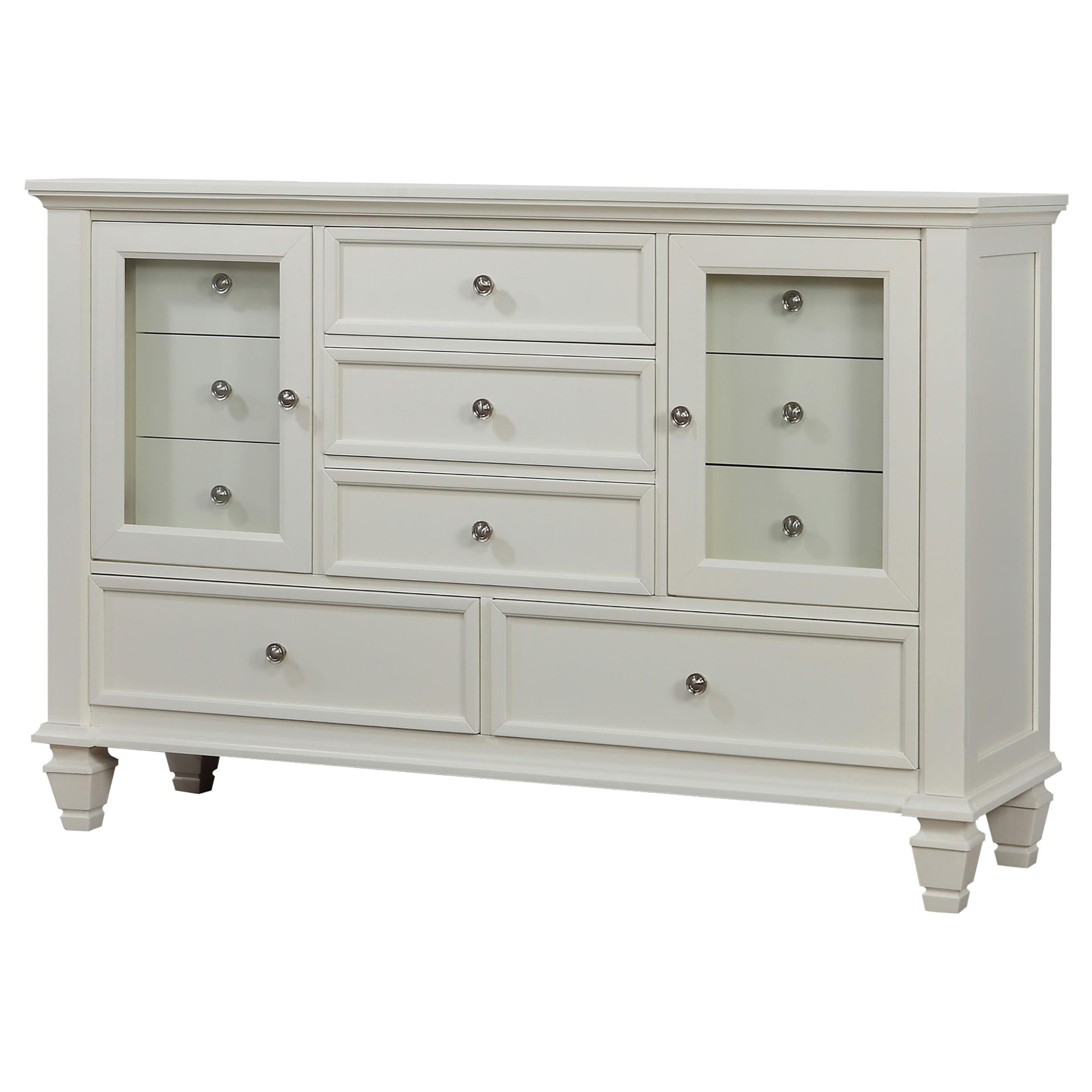 Coaster Furniture Sandy Beach 201303 11-Drawer Dresser - Cream White - Image 3