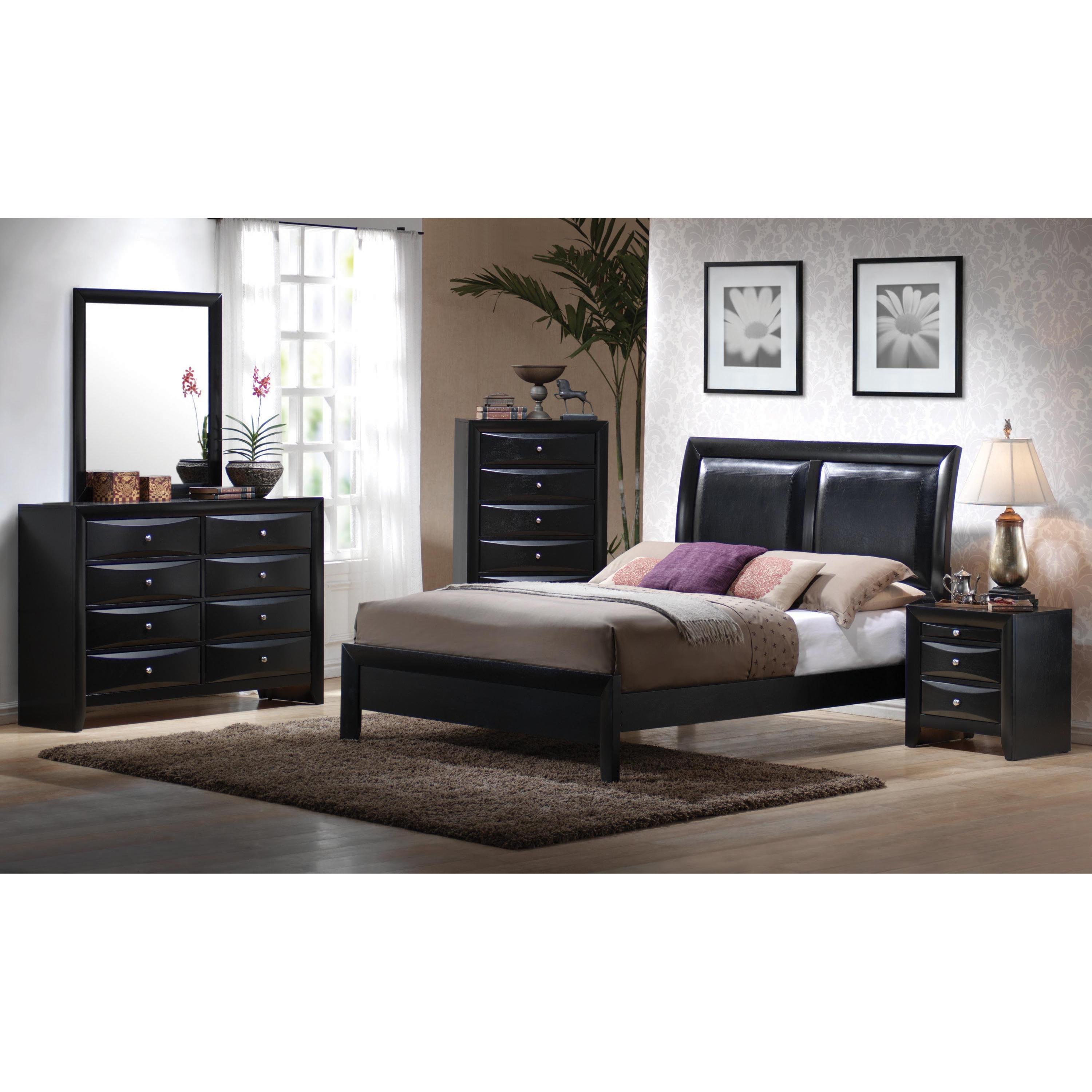 Coaster Furniture Briana 200702 2-Drawer Nightstand - Black - Image 2