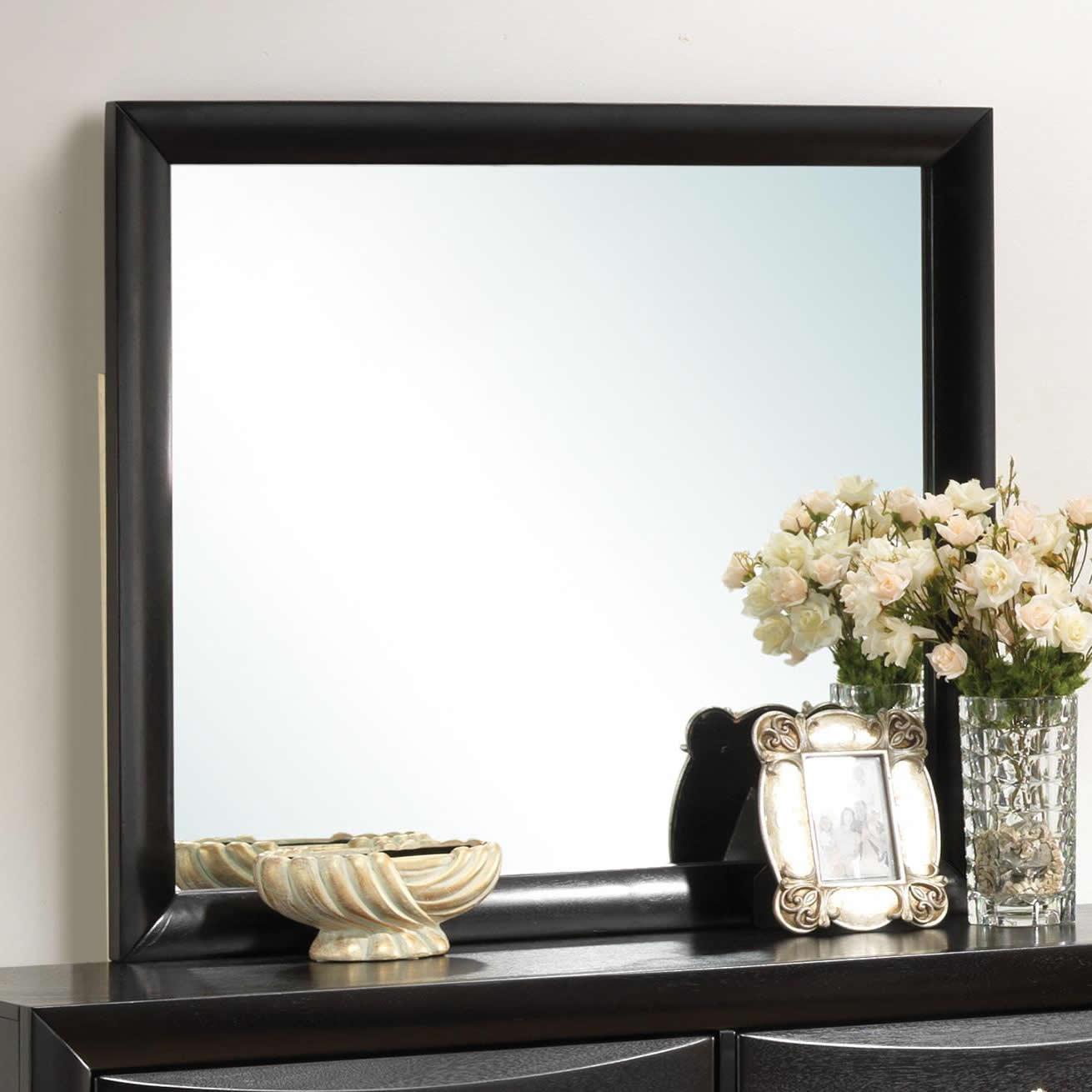 Coaster Furniture Briana 200704 Dresser Mirror – Black
