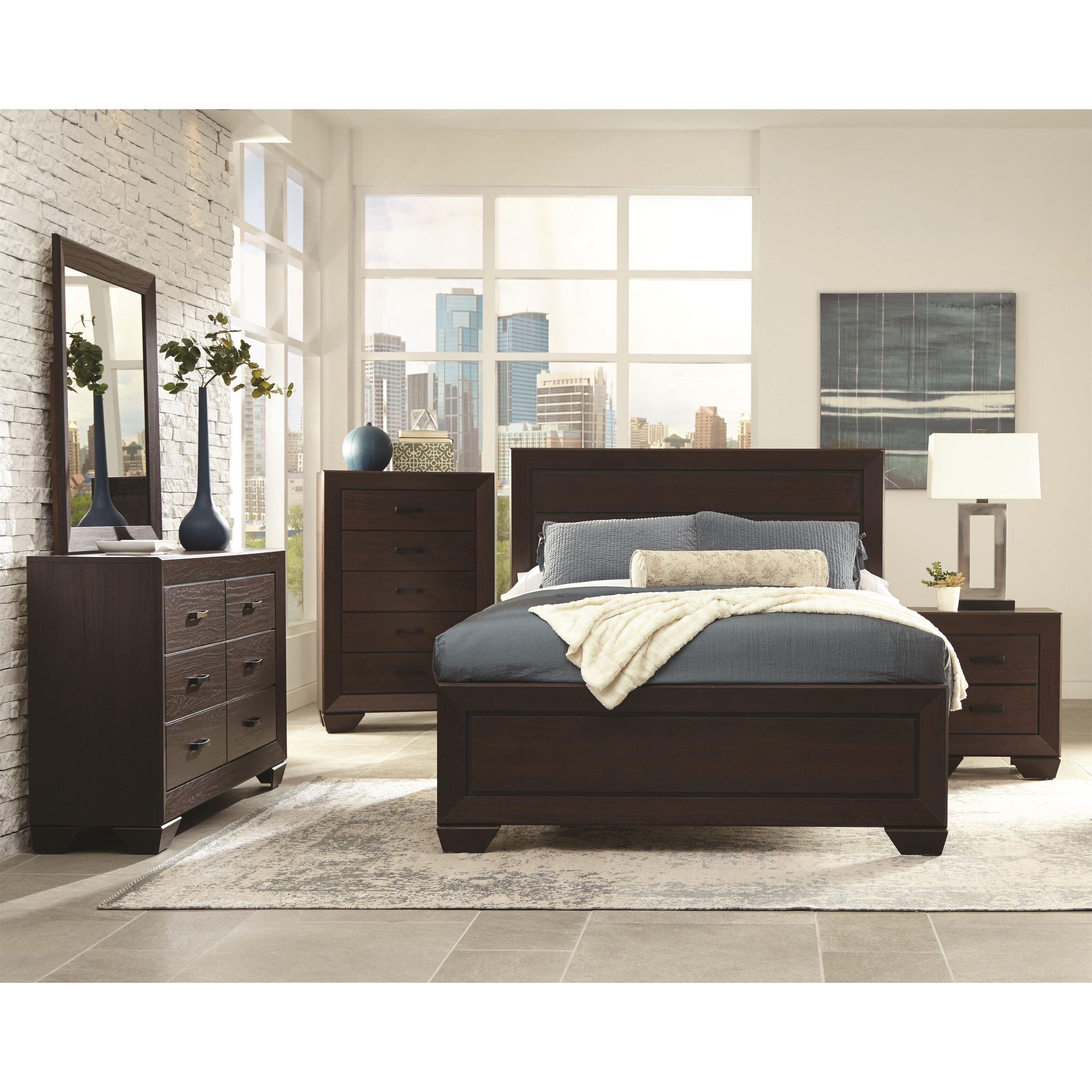 Coaster Furniture Kauffman 204391Q 7 pc Queen Bedroom Set - Image 1