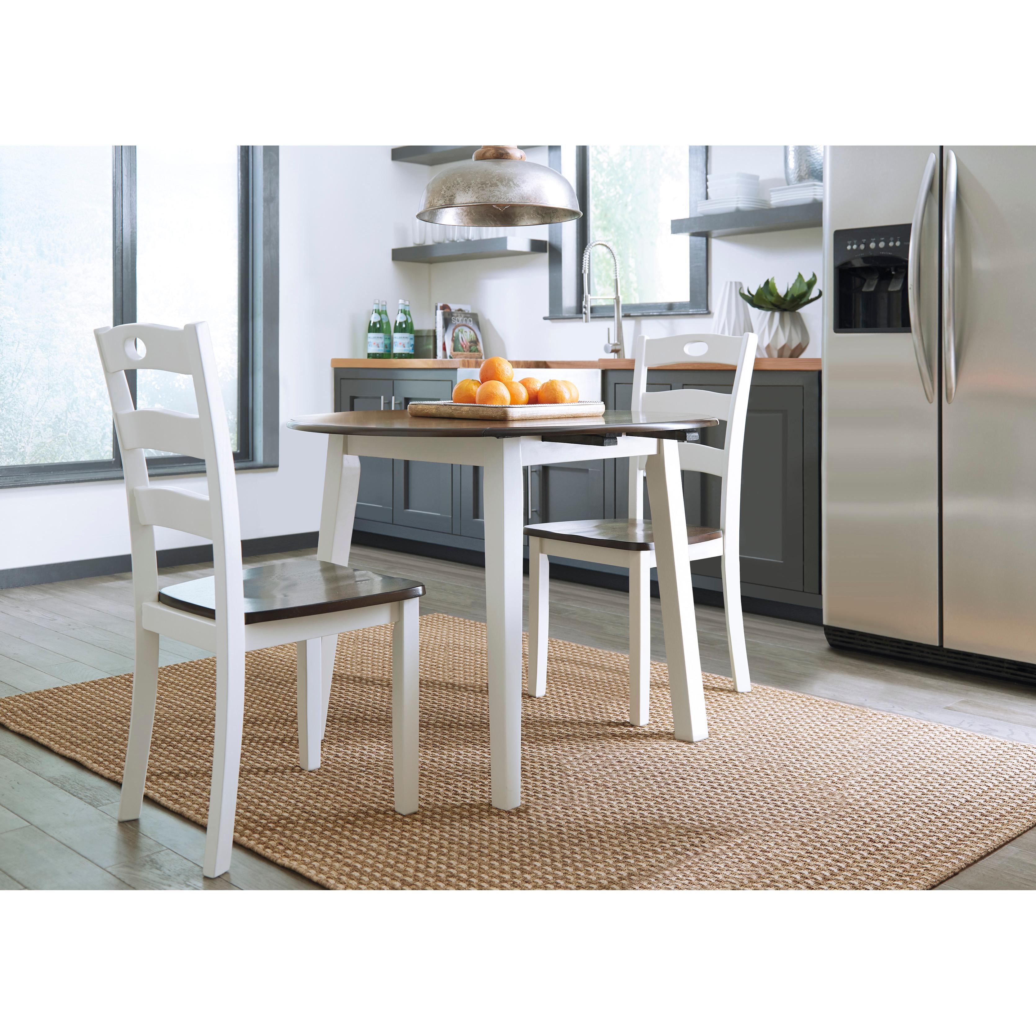 Signature Design by Ashley Woodanville D335D4 3 pc Dining Set - Image 1