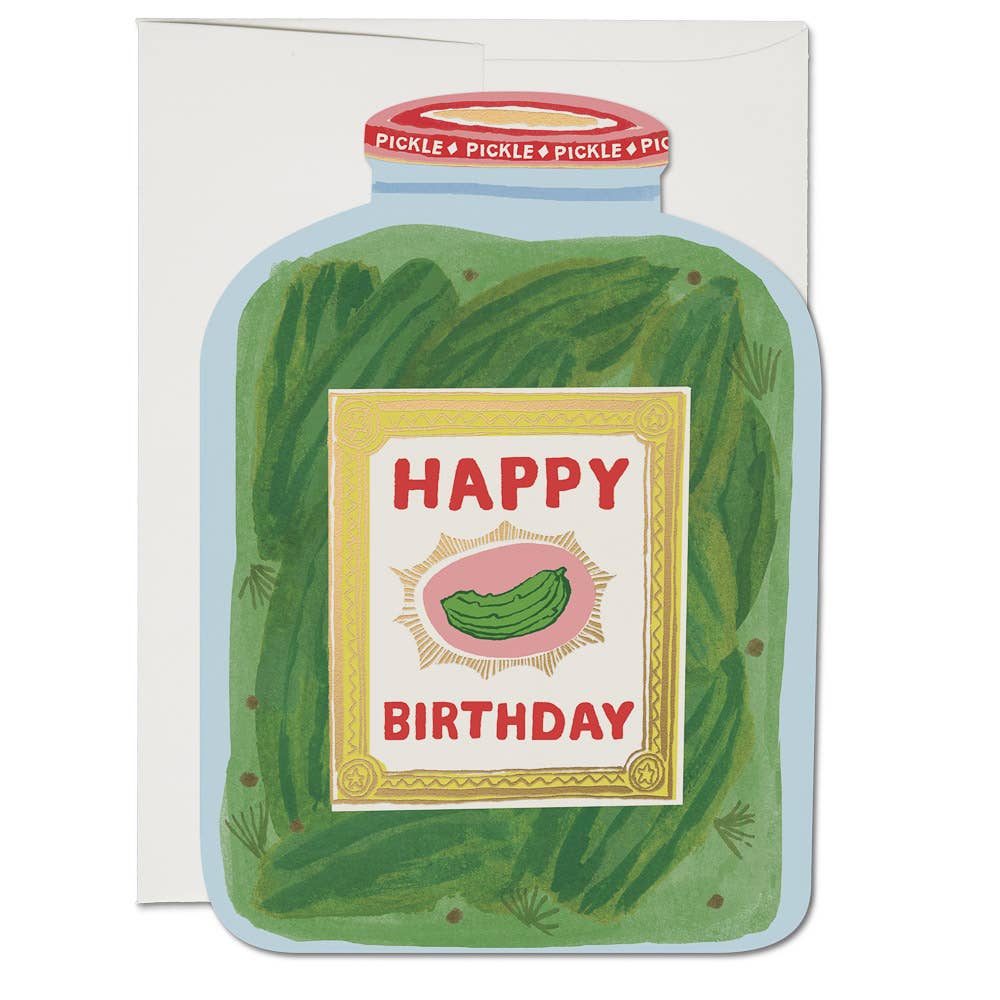 Pickle Birthday greeting card - Image 1