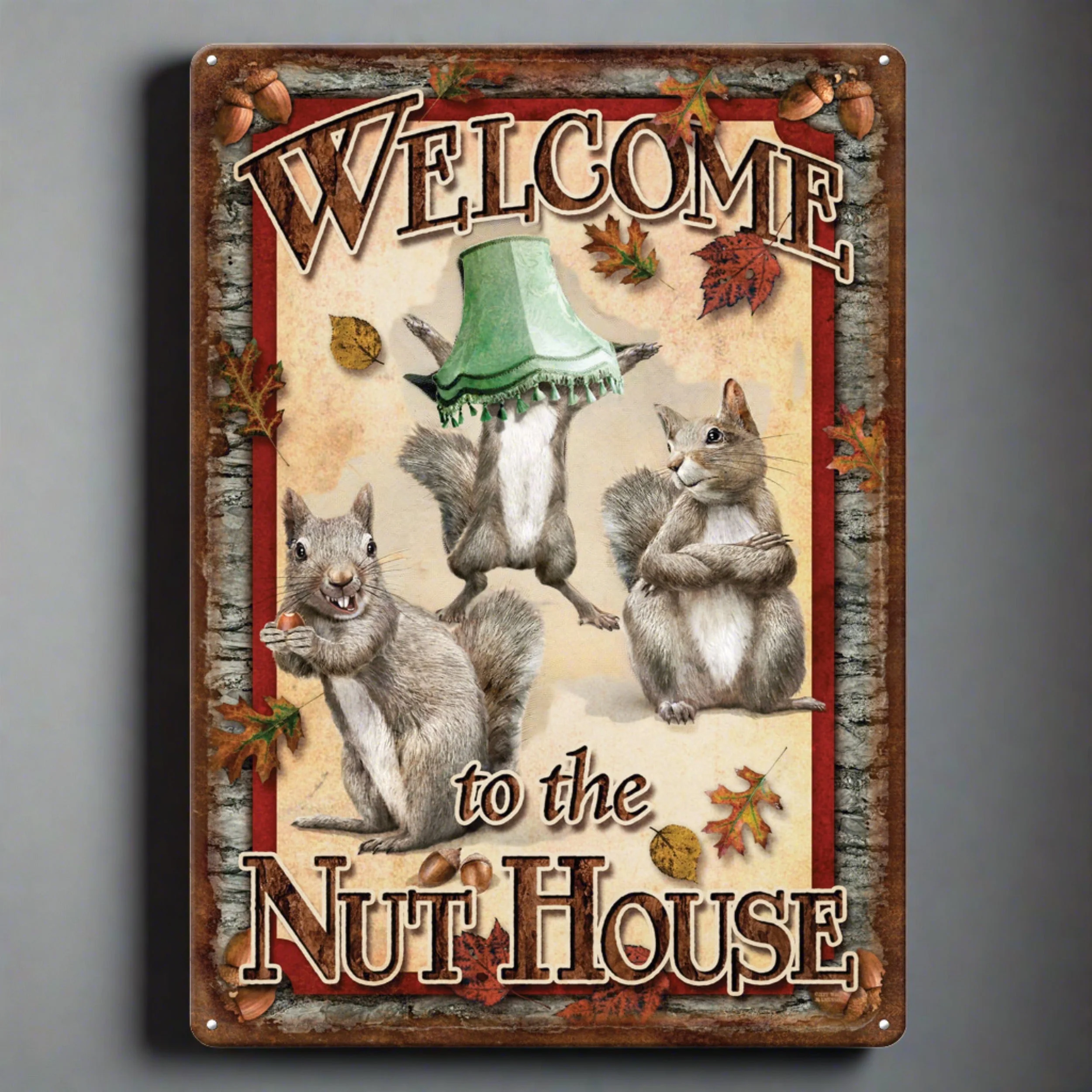 Tin Sign 12in x 17in-Nut House - Image 1