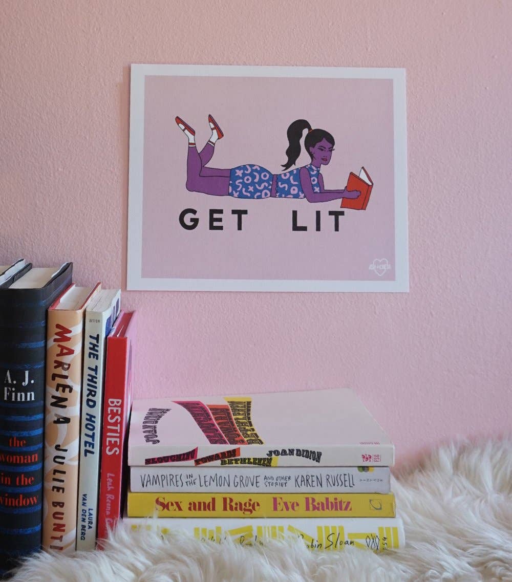 8″ x 10″ Get Lit Art Print