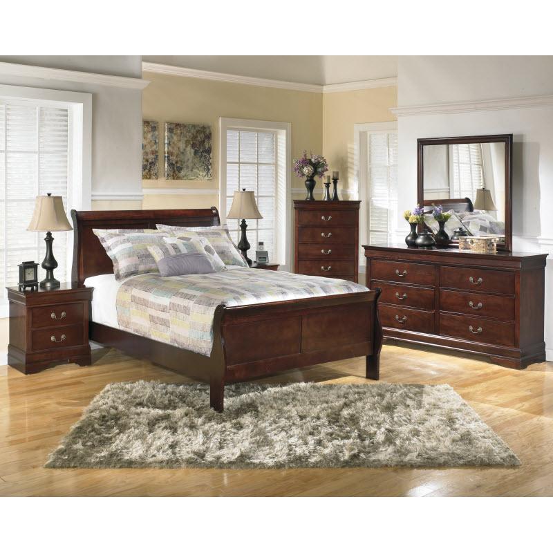 Signature Design by Ashley Alisdair B376-86 Full Sleigh Rails - Image 2