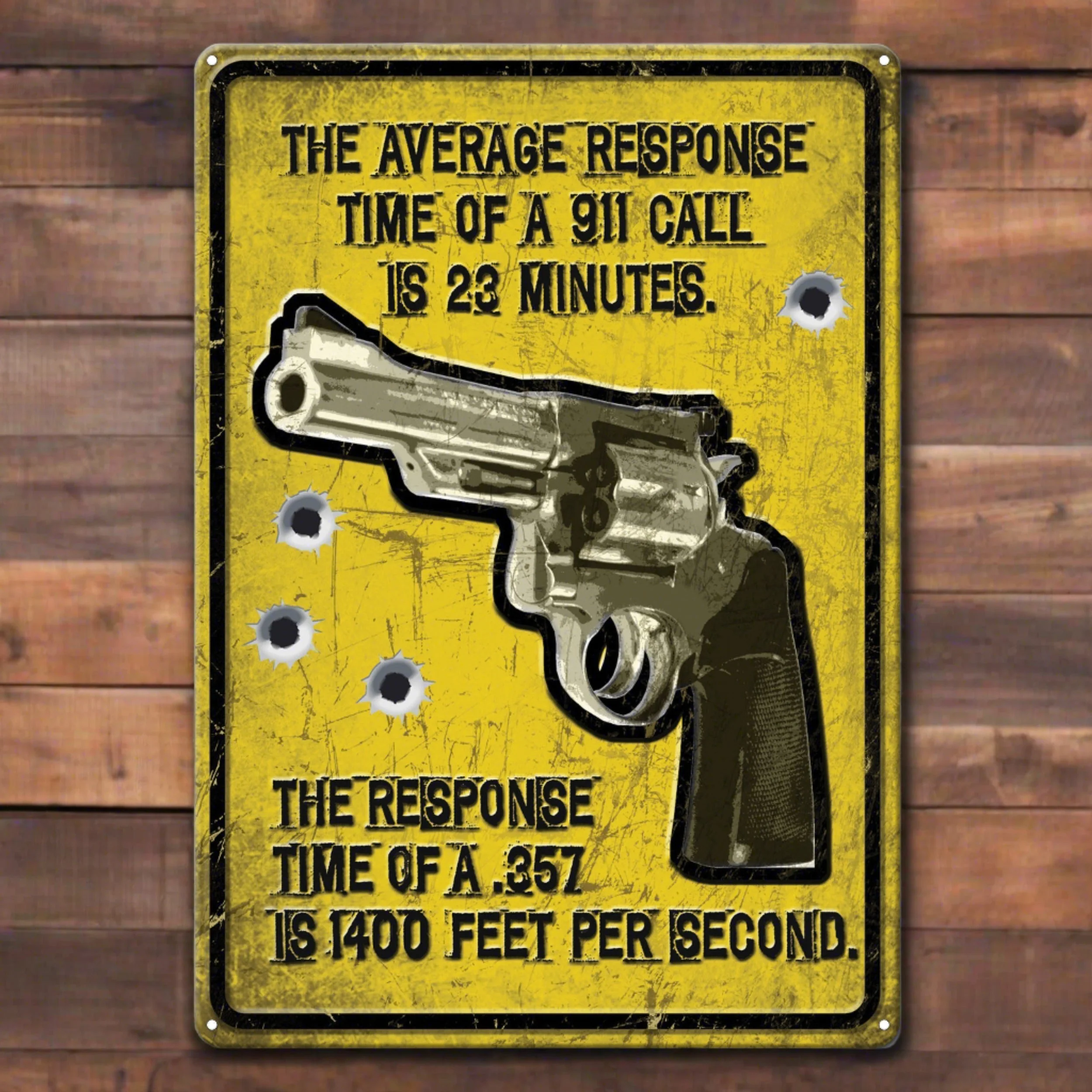Tin Sign 12in x 17in-Average Response - Image 1