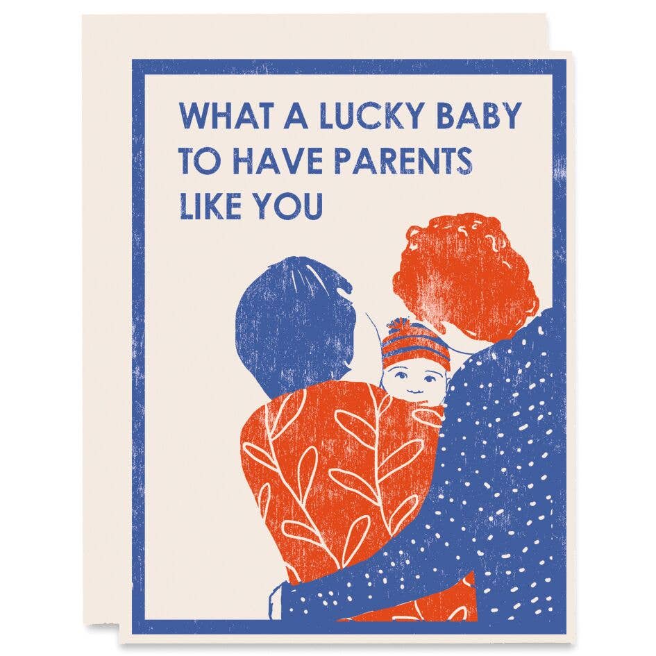 Lucky New Baby Card - Image 1