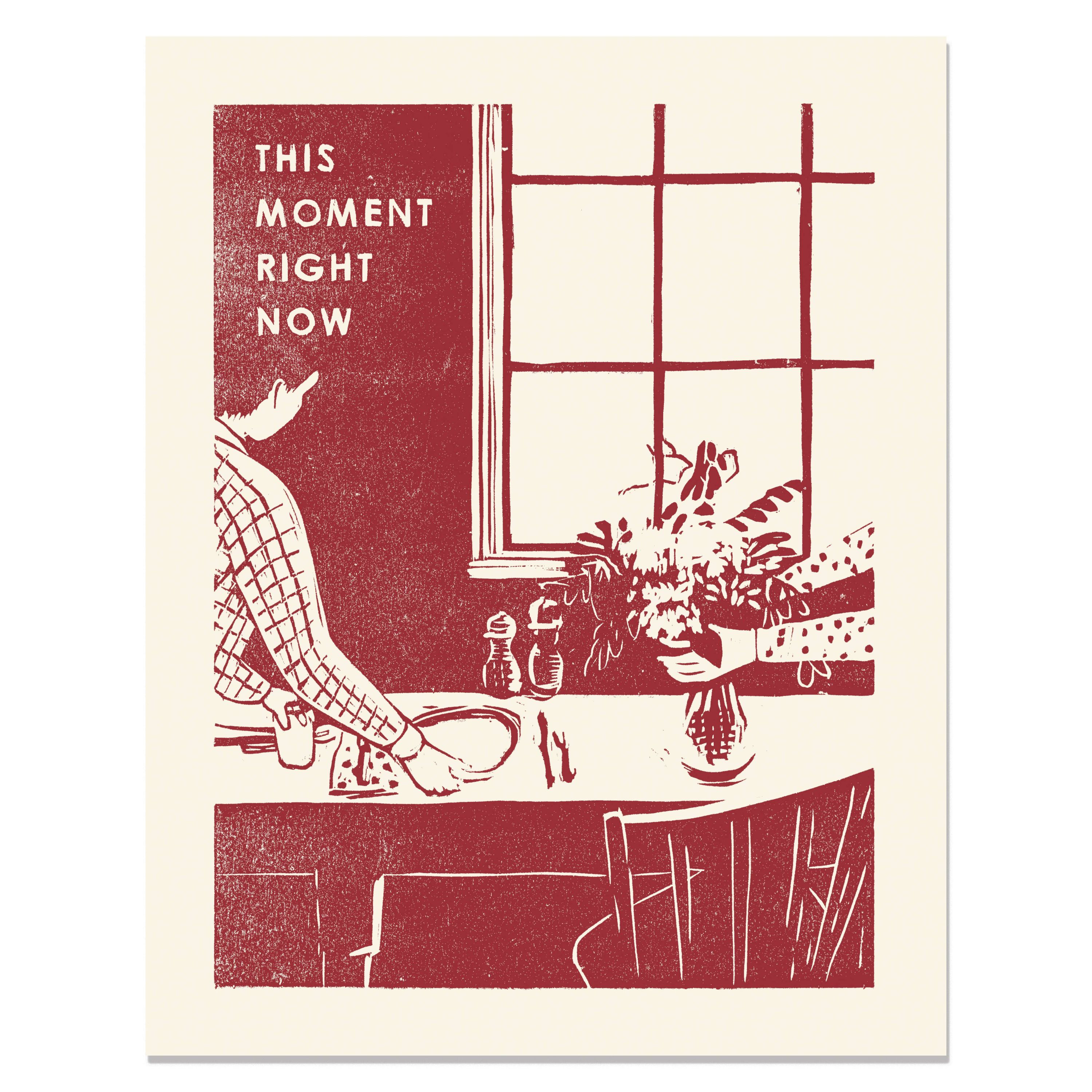 This Moment Right Now Art Print - Image 1
