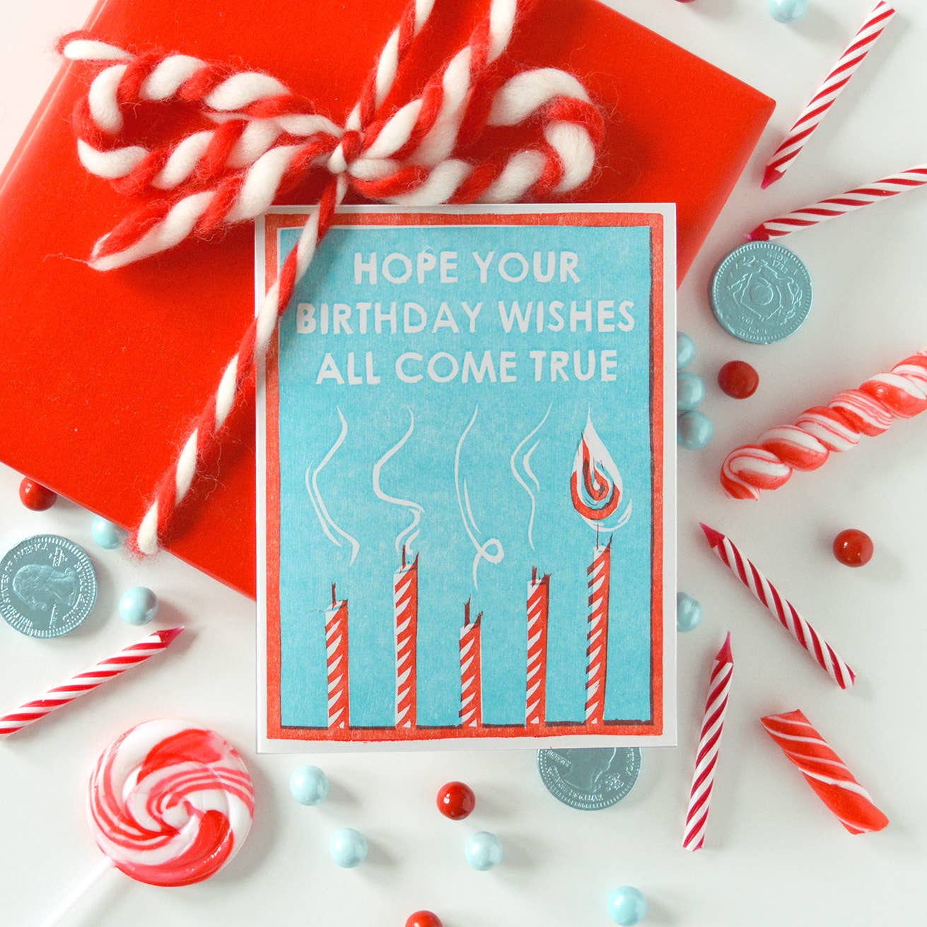 Hope Your Wishes All Come True Birthday Card - Image 2