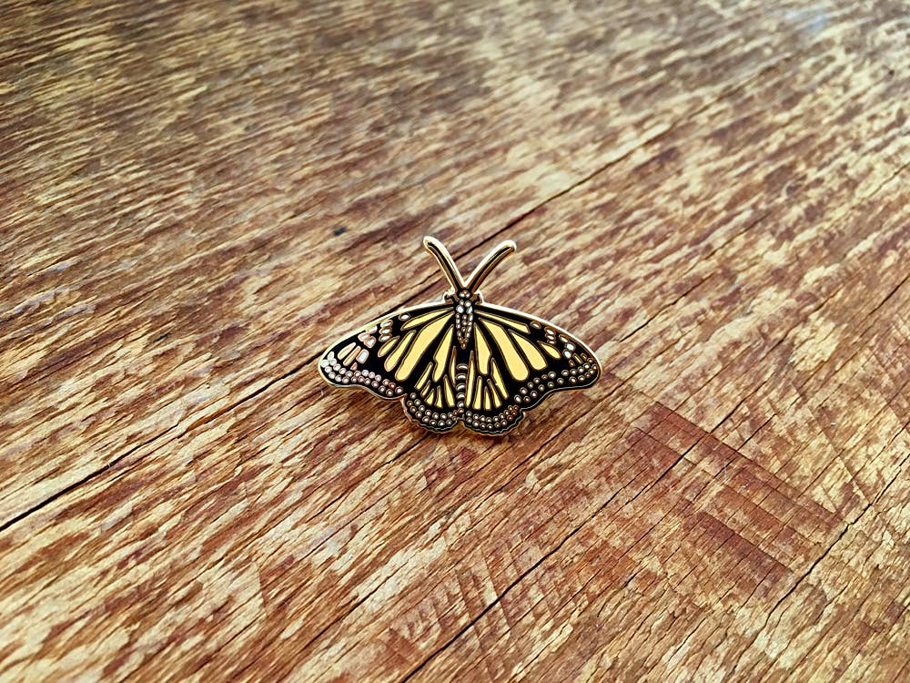 Monarch Enamel Pin - Image 3