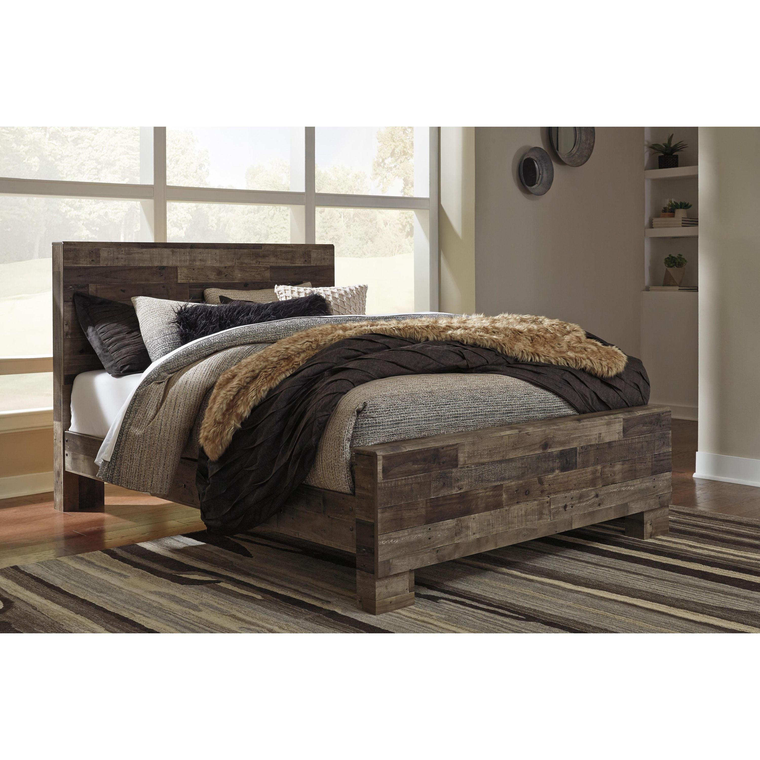 Benchcraft Derekson B200 7 pc Queen Panel Bedroom Set - Image 2