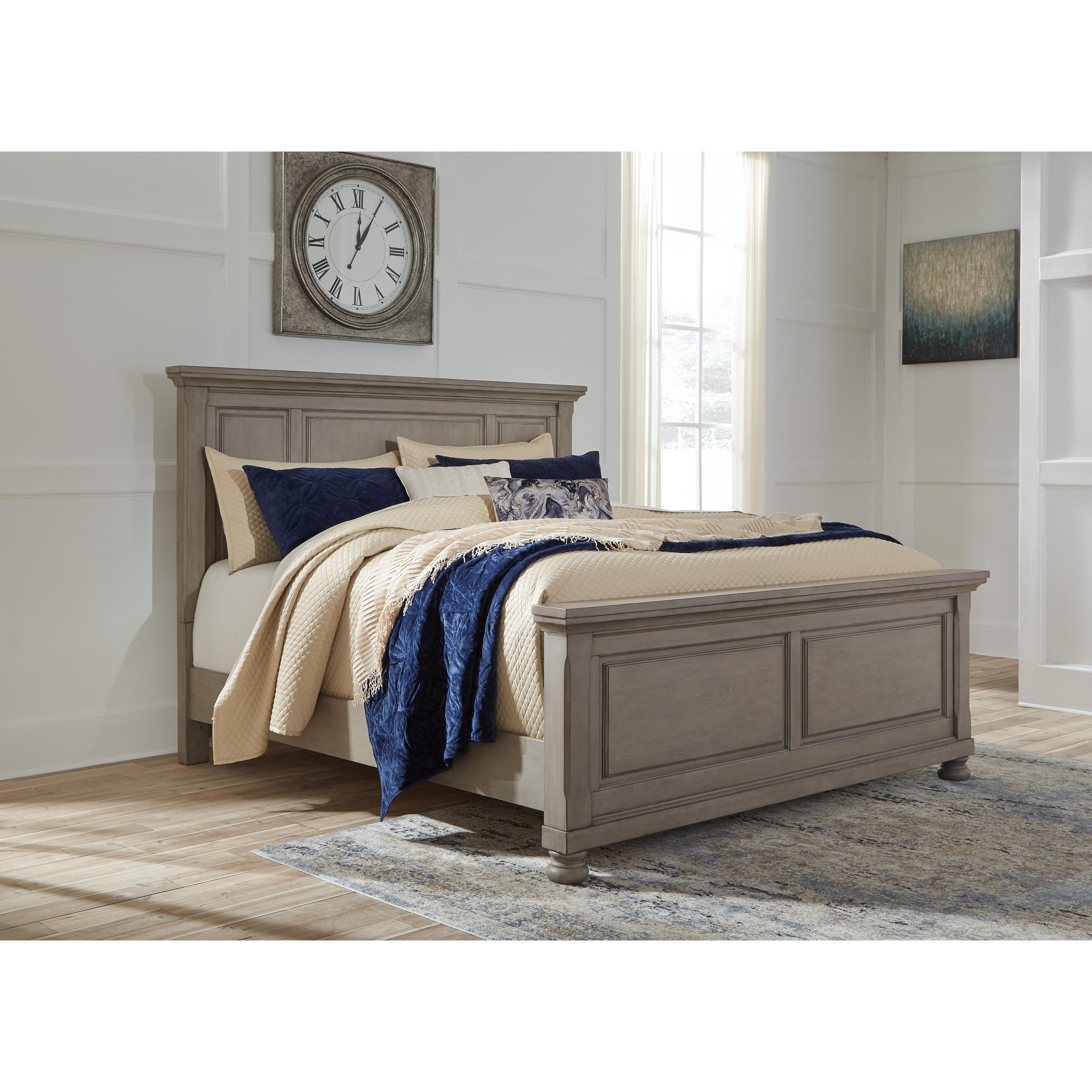 Signature Design by Ashley Lettner B733B40 6 pc King Panel Bedroom Set - Image 2