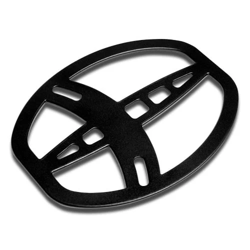 Garrett 8.5" x 11" DD Search Coil Cover Semi Elliptical Black - Image 1